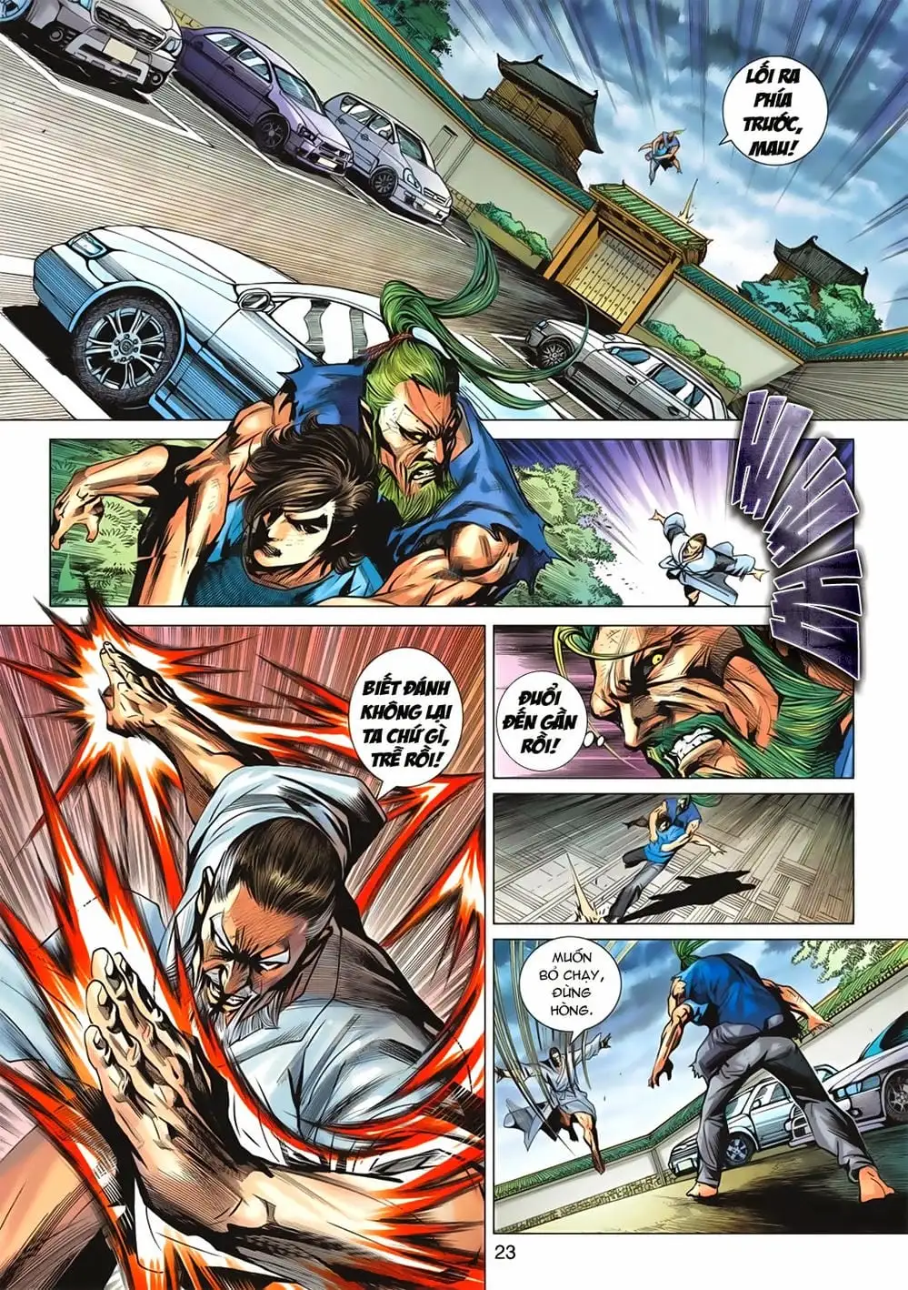 Truyện Tranh Tân Tác Long Hổ Môn trang 4