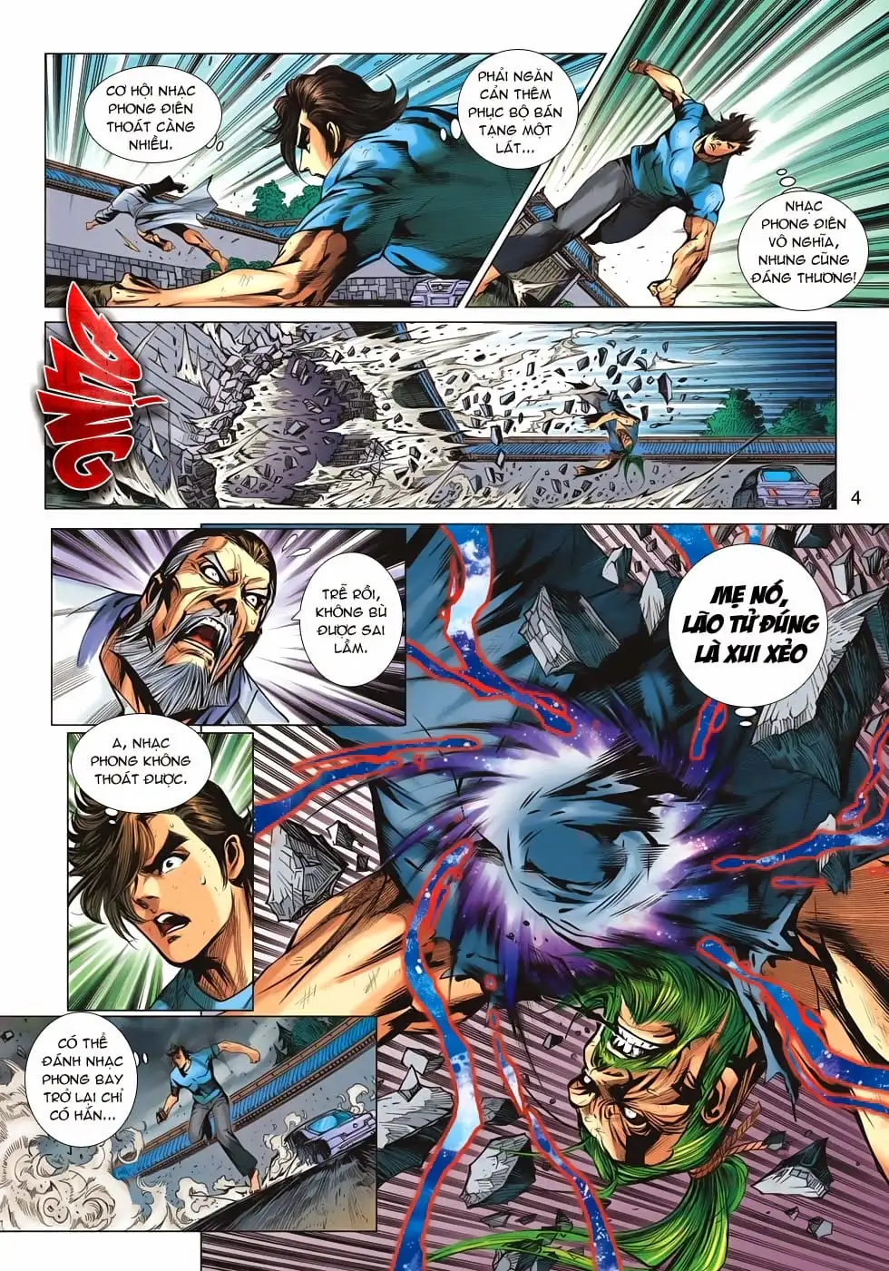 Truyện Tranh Tân Tác Long Hổ Môn trang 4