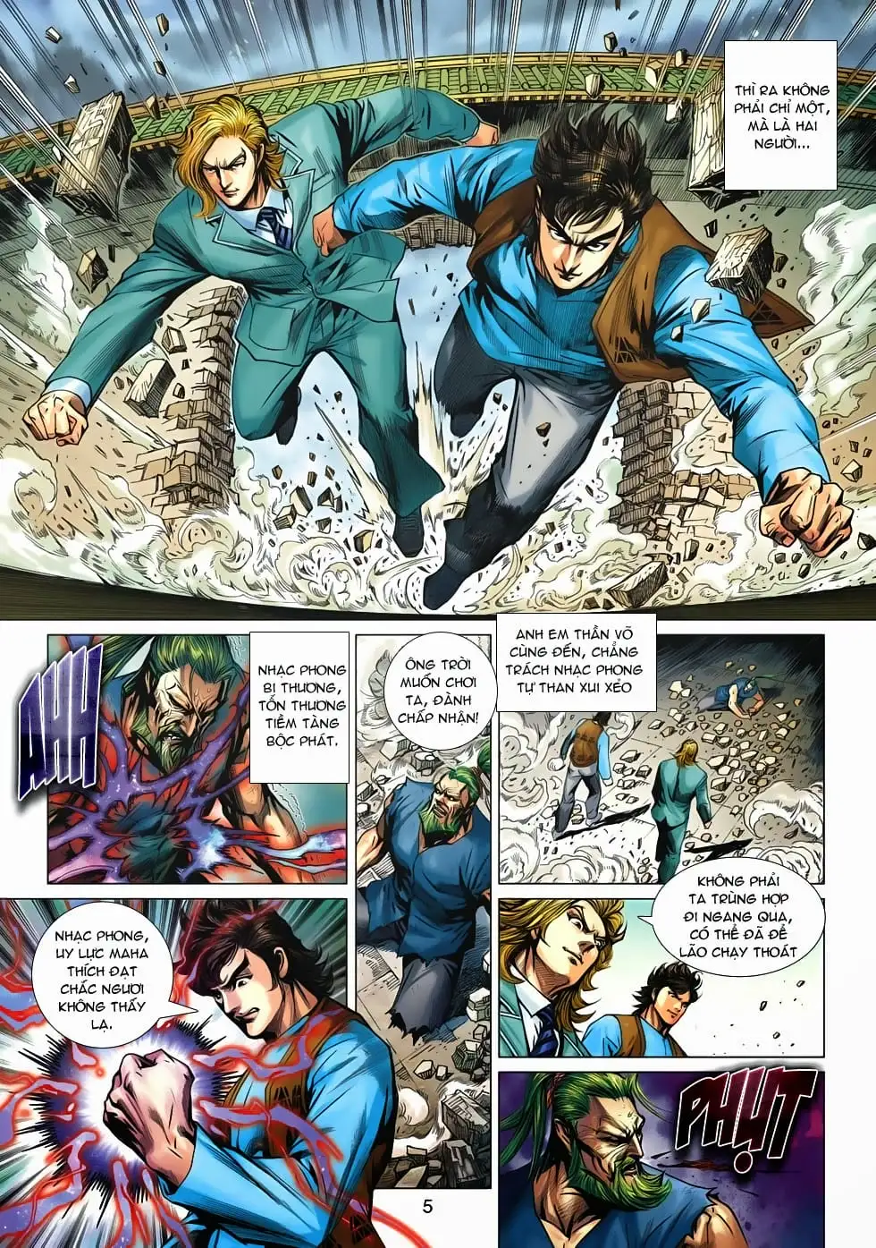 Truyện Tranh Tân Tác Long Hổ Môn trang 4