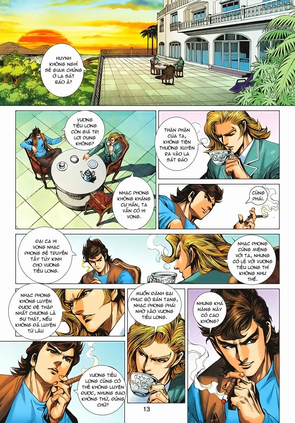Truyện Tranh Tân Tác Long Hổ Môn trang 4