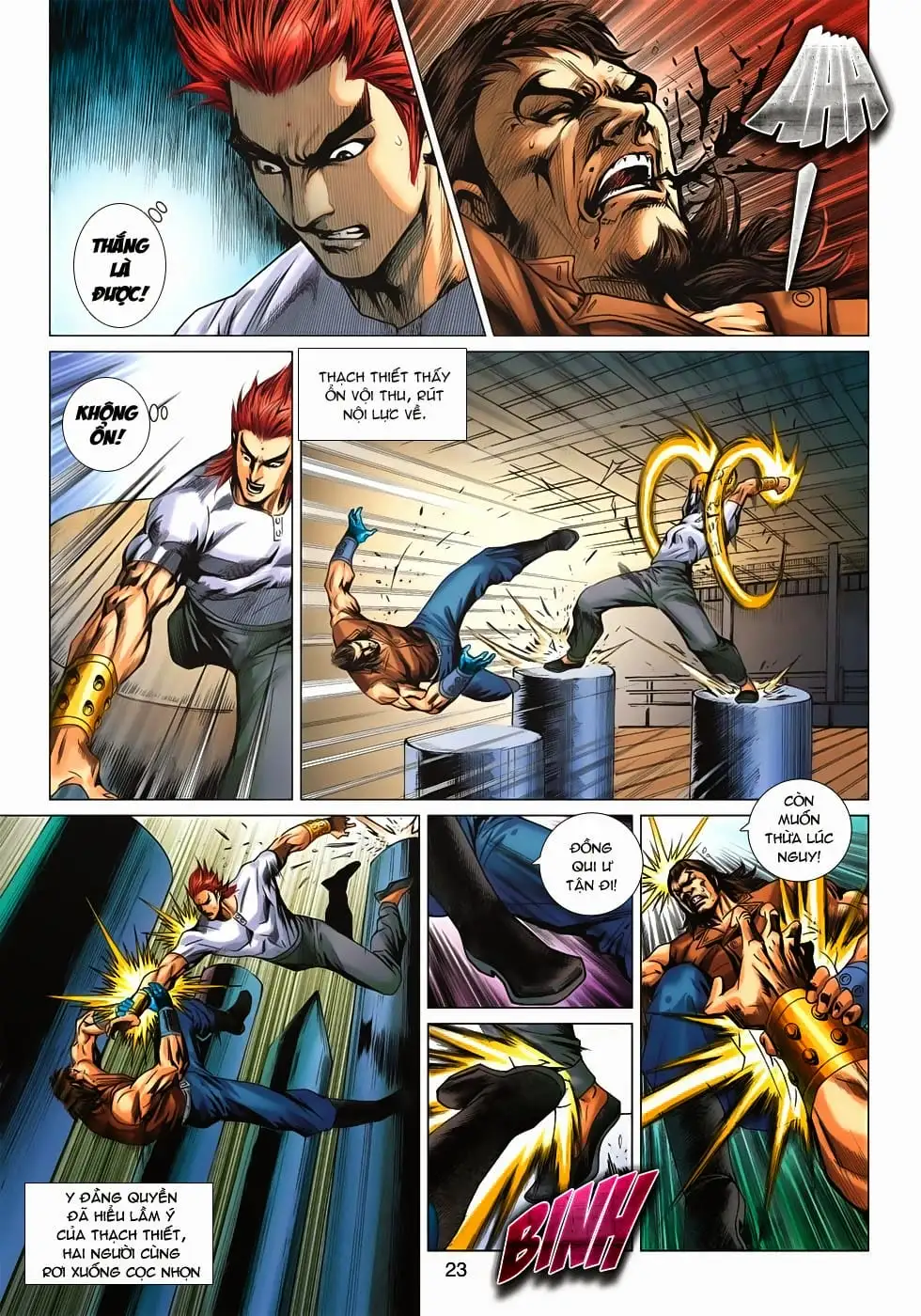 Truyện Tranh Tân Tác Long Hổ Môn trang 4