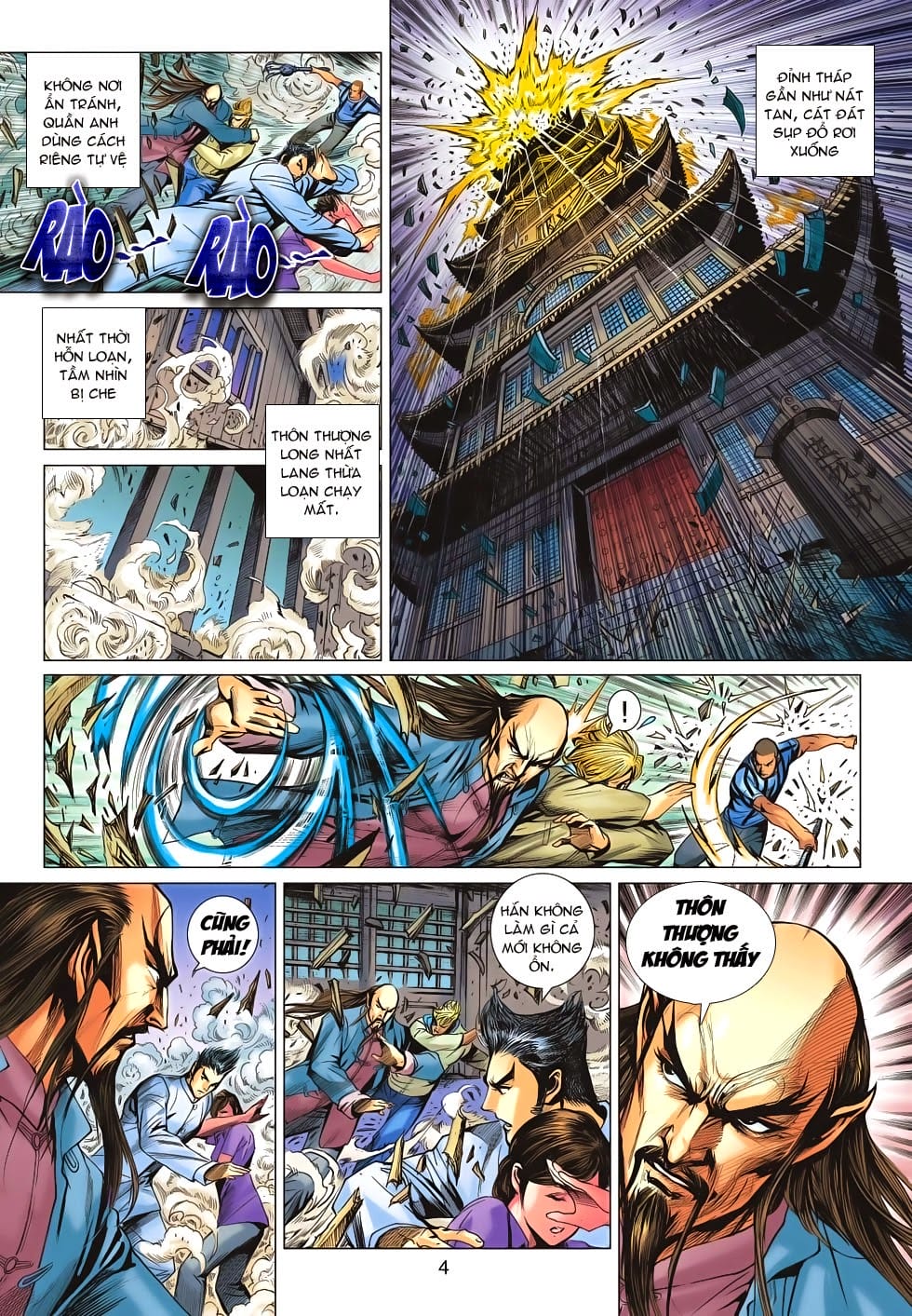 Truyện Tranh Tân Tác Long Hổ Môn trang 4