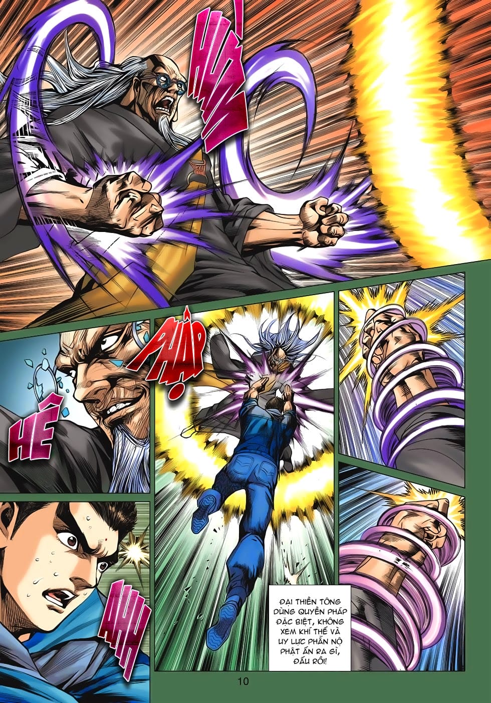 Truyện Tranh Tân Tác Long Hổ Môn trang 4