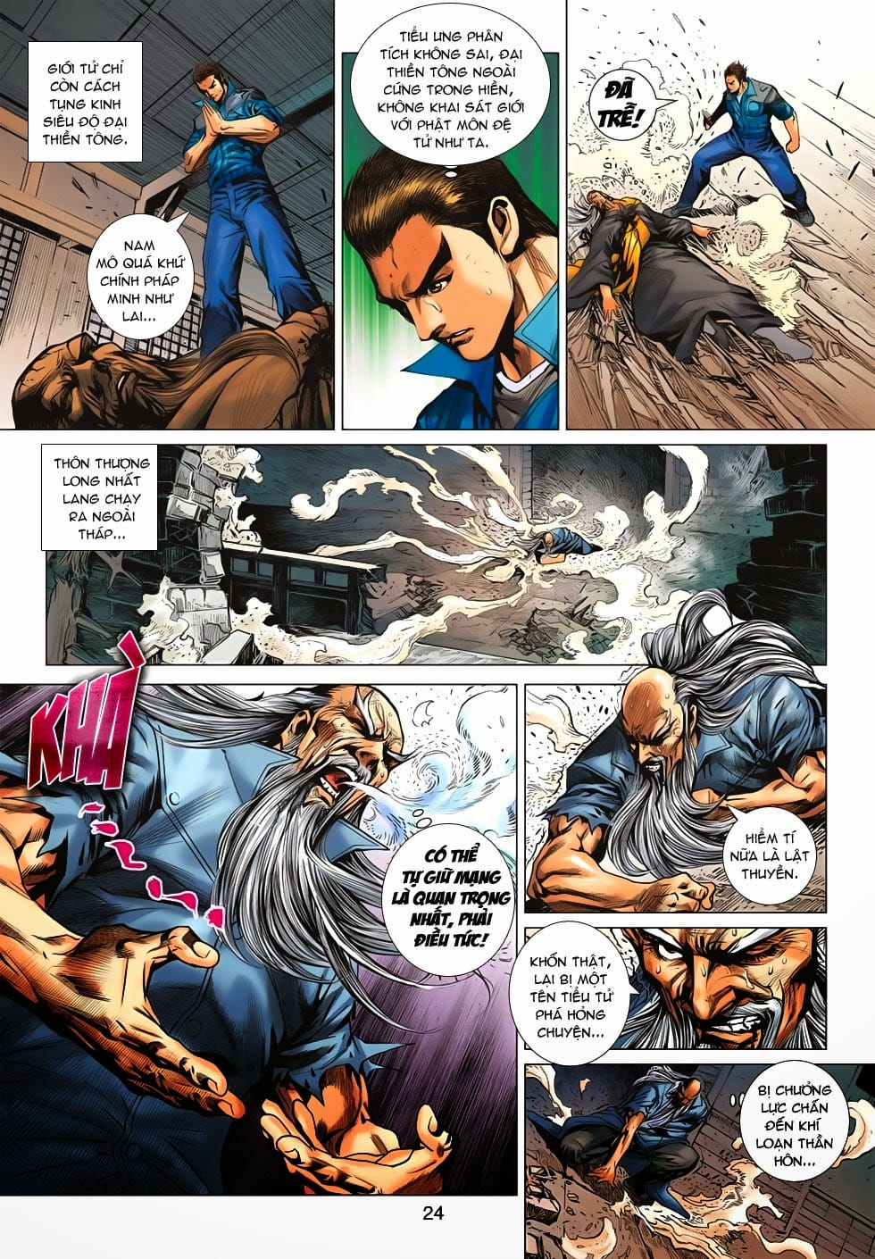 Truyện Tranh Tân Tác Long Hổ Môn trang 4