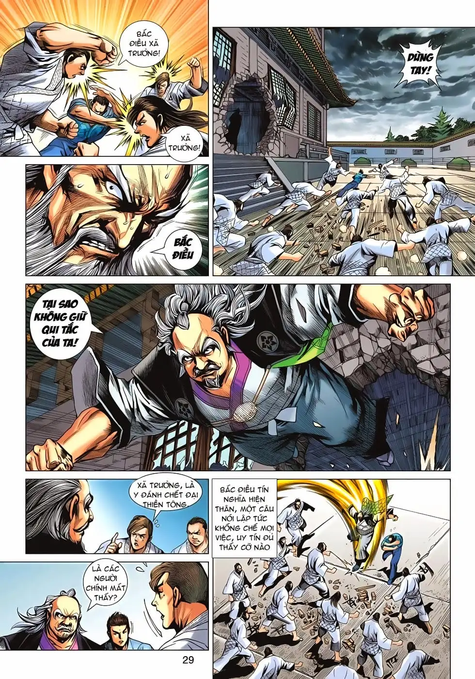 Truyện Tranh Tân Tác Long Hổ Môn trang 4