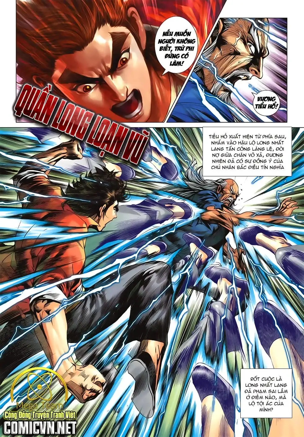 Truyện Tranh Tân Tác Long Hổ Môn trang 4