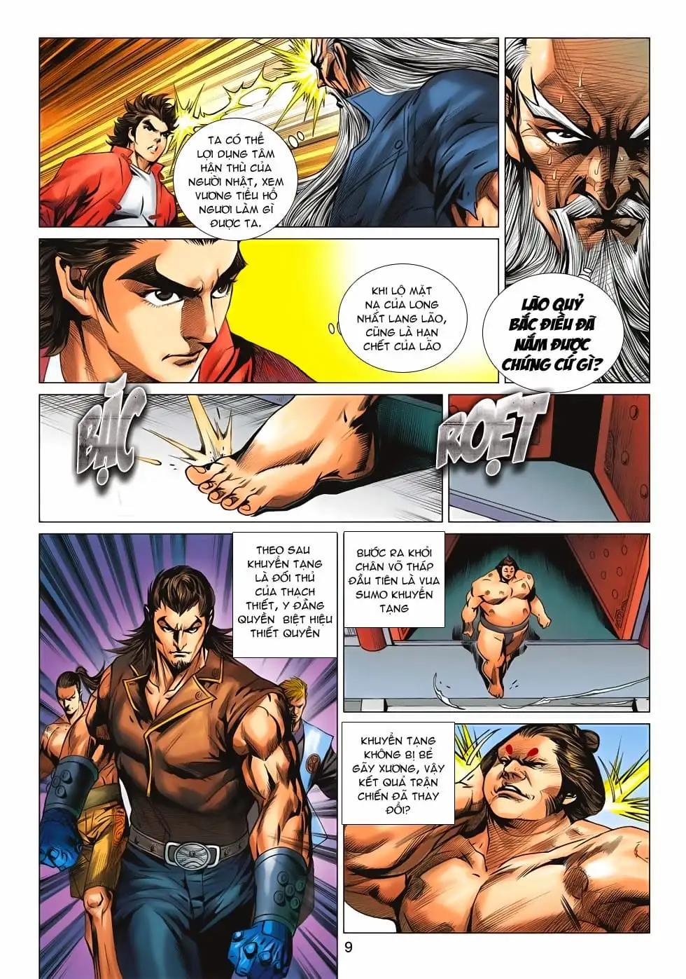 Truyện Tranh Tân Tác Long Hổ Môn trang 4