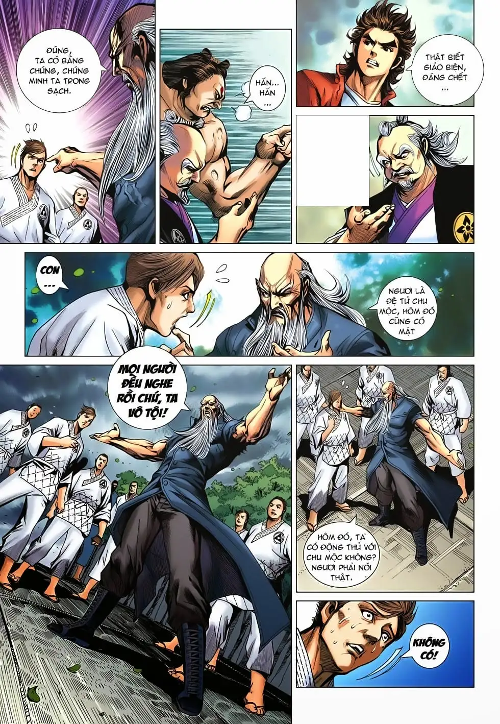 Truyện Tranh Tân Tác Long Hổ Môn trang 4