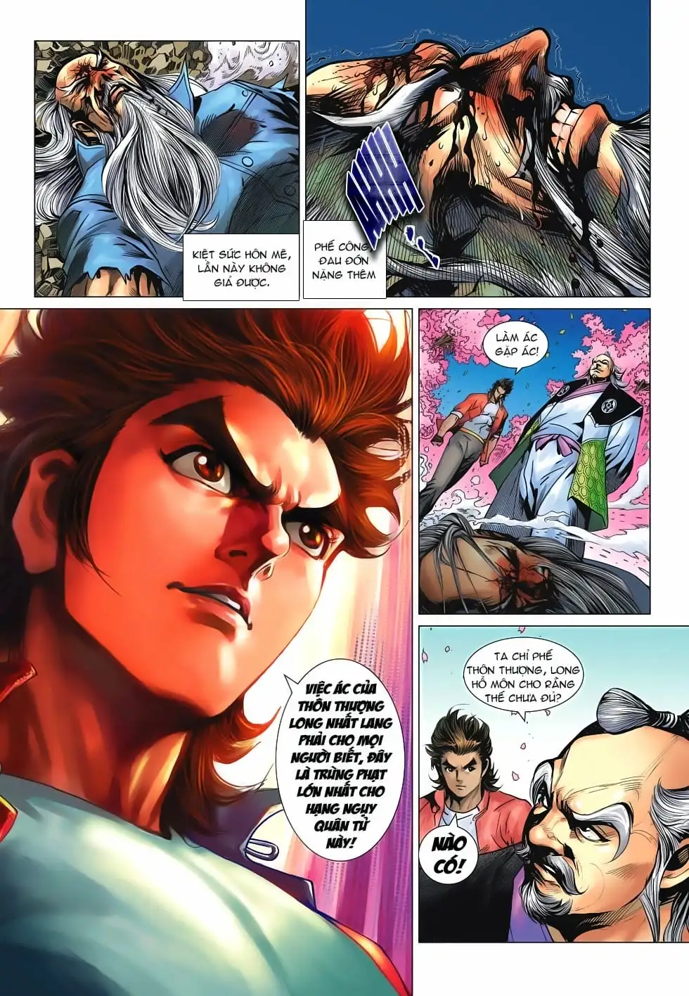 Truyện Tranh Tân Tác Long Hổ Môn trang 4