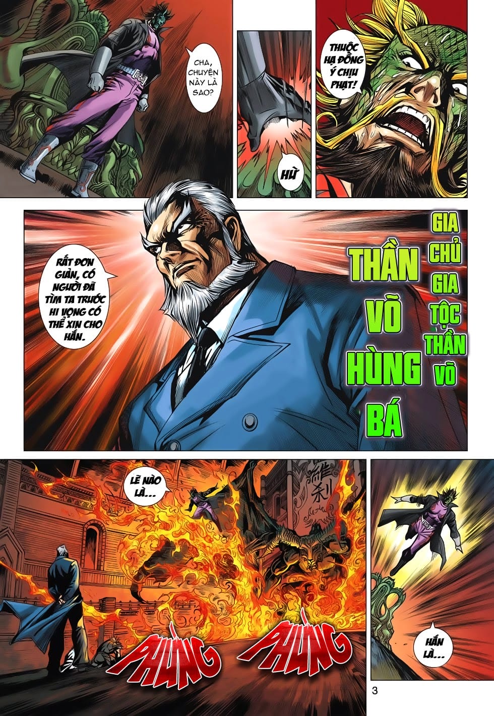 Truyện Tranh Tân Tác Long Hổ Môn trang 4