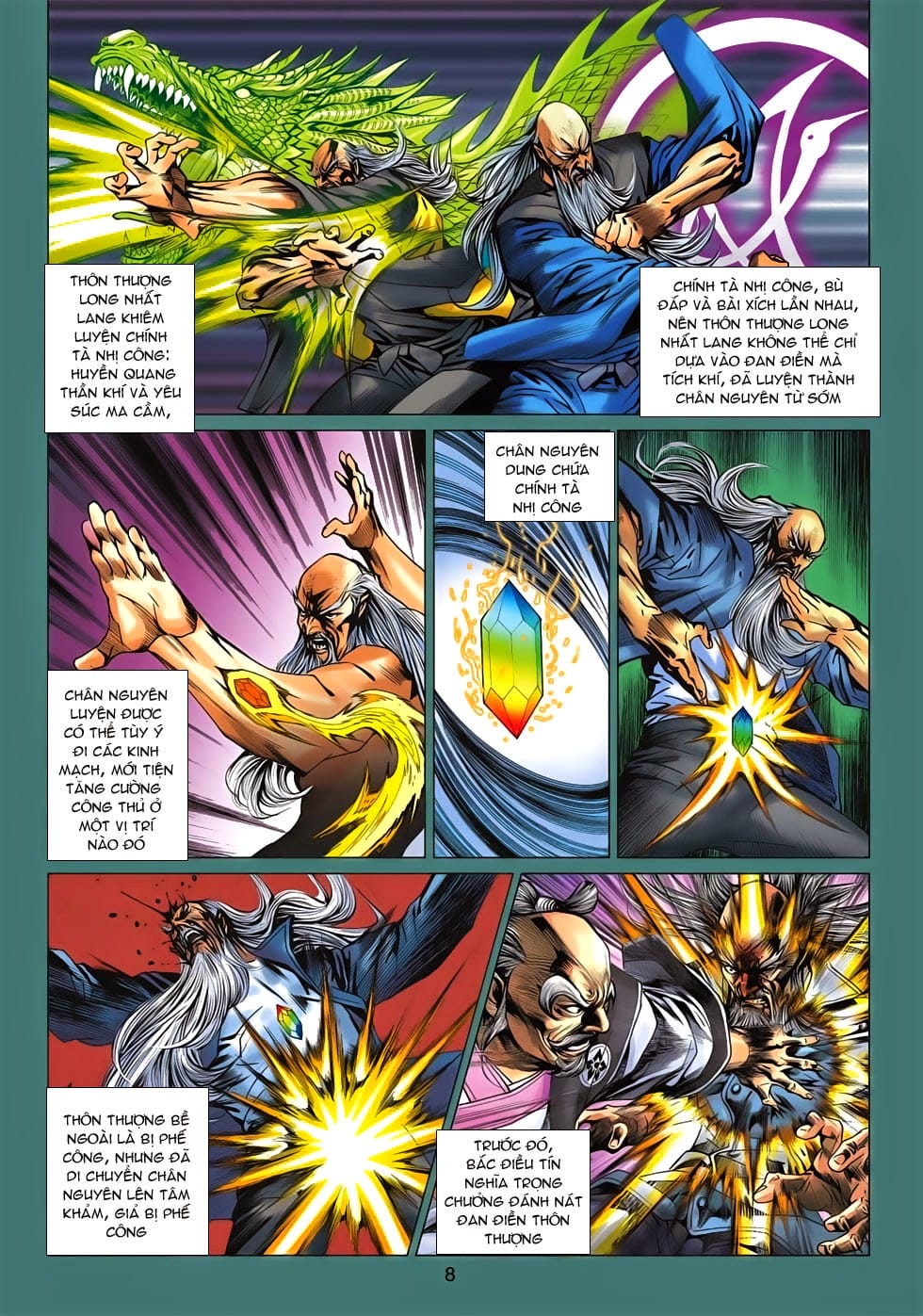 Truyện Tranh Tân Tác Long Hổ Môn trang 4