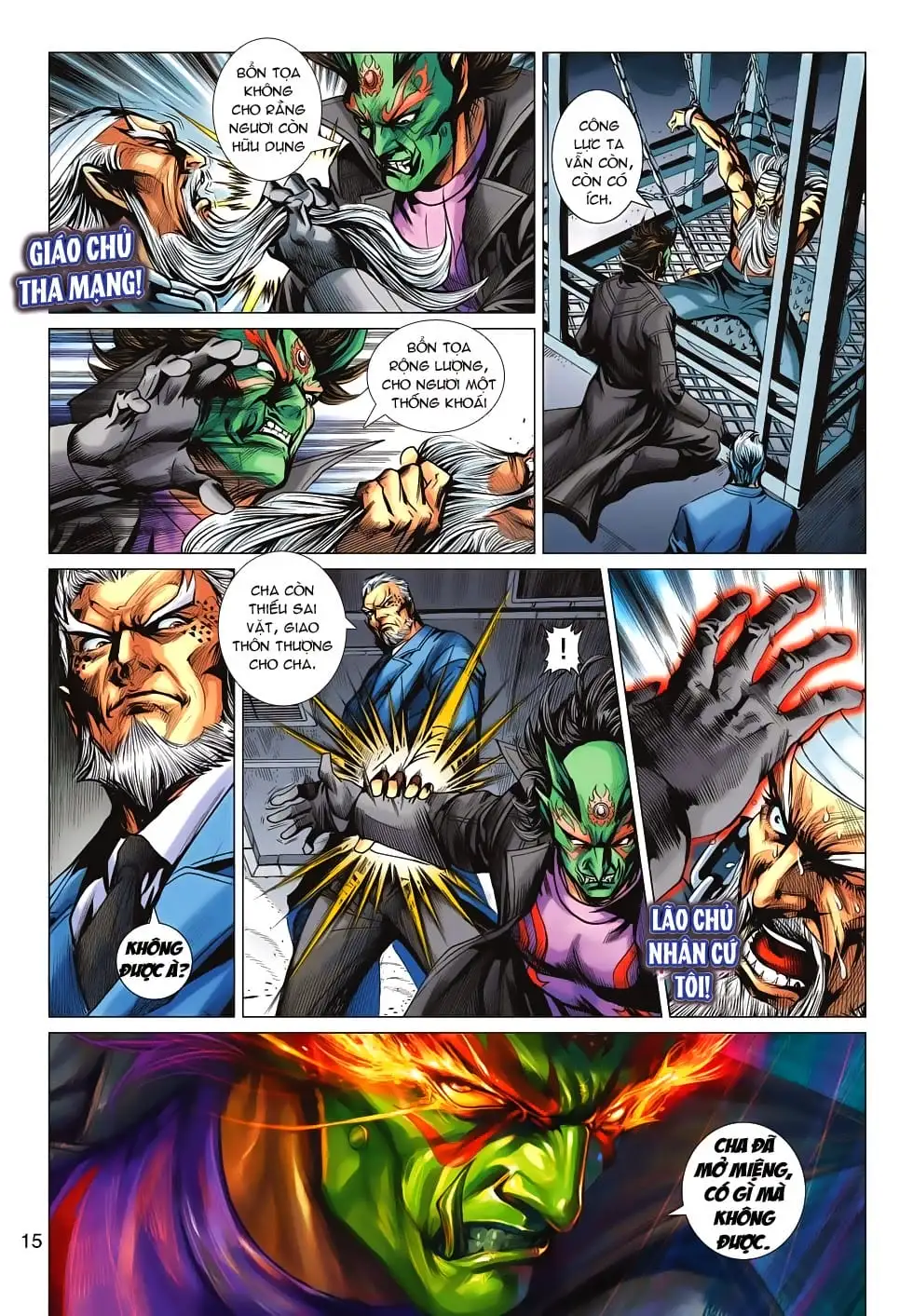 Truyện Tranh Tân Tác Long Hổ Môn trang 4