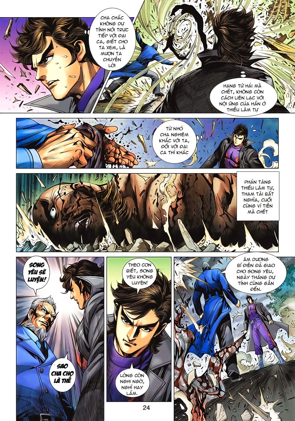 Truyện Tranh Tân Tác Long Hổ Môn trang 4