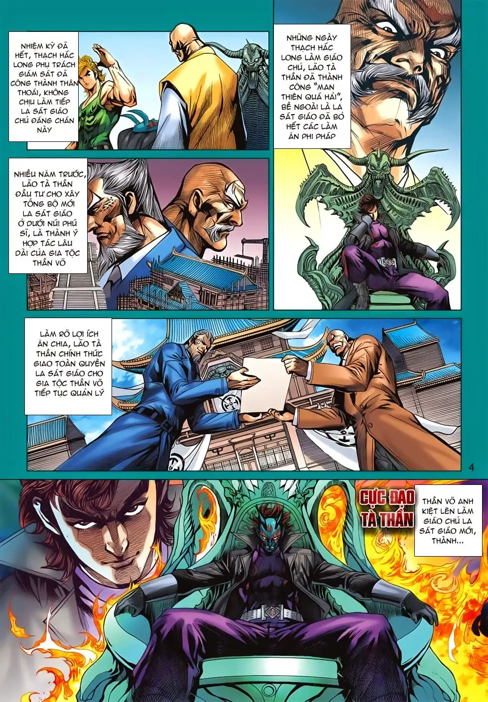 Truyện Tranh Tân Tác Long Hổ Môn trang 4