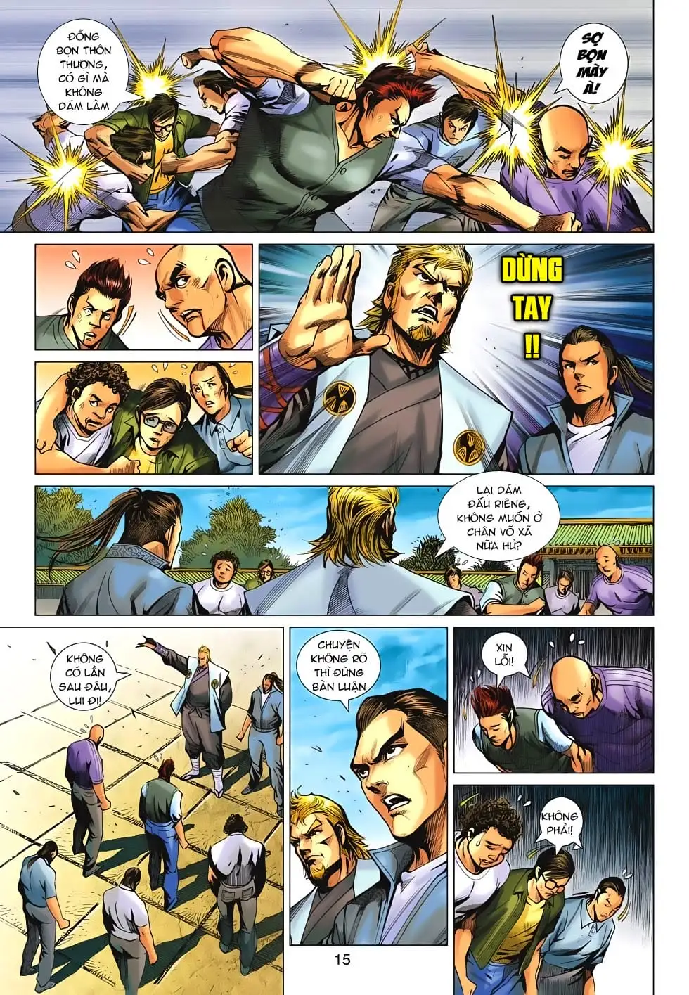 Truyện Tranh Tân Tác Long Hổ Môn trang 4