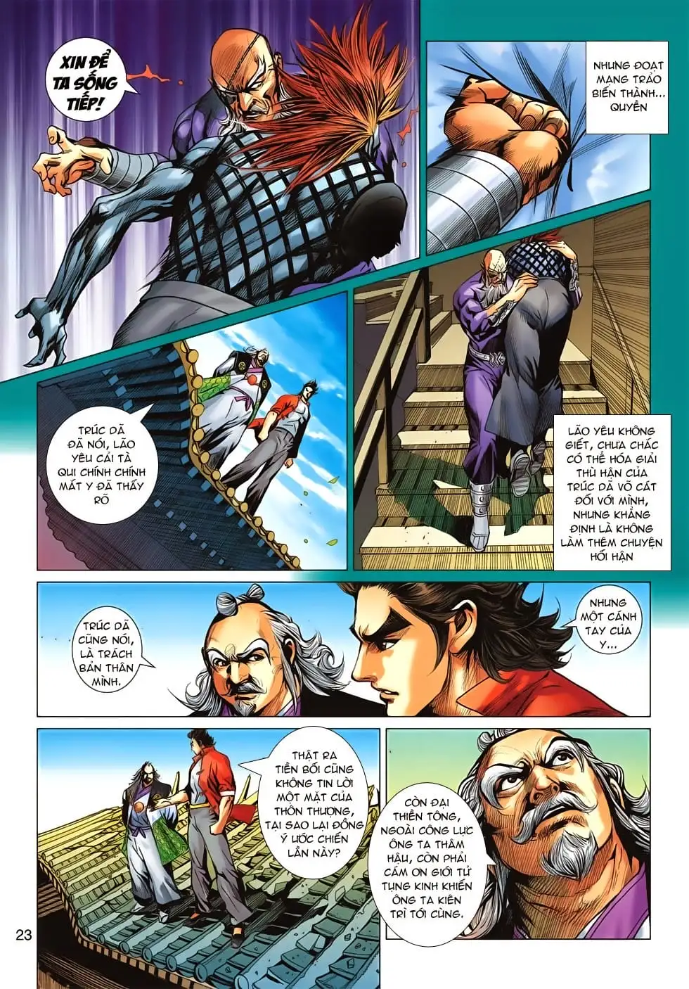 Truyện Tranh Tân Tác Long Hổ Môn trang 4