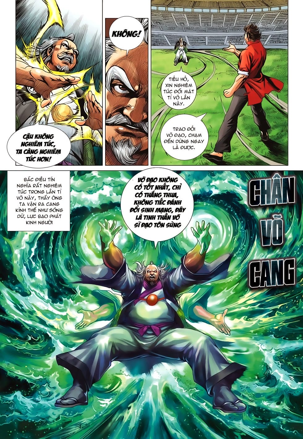 Truyện Tranh Tân Tác Long Hổ Môn trang 4