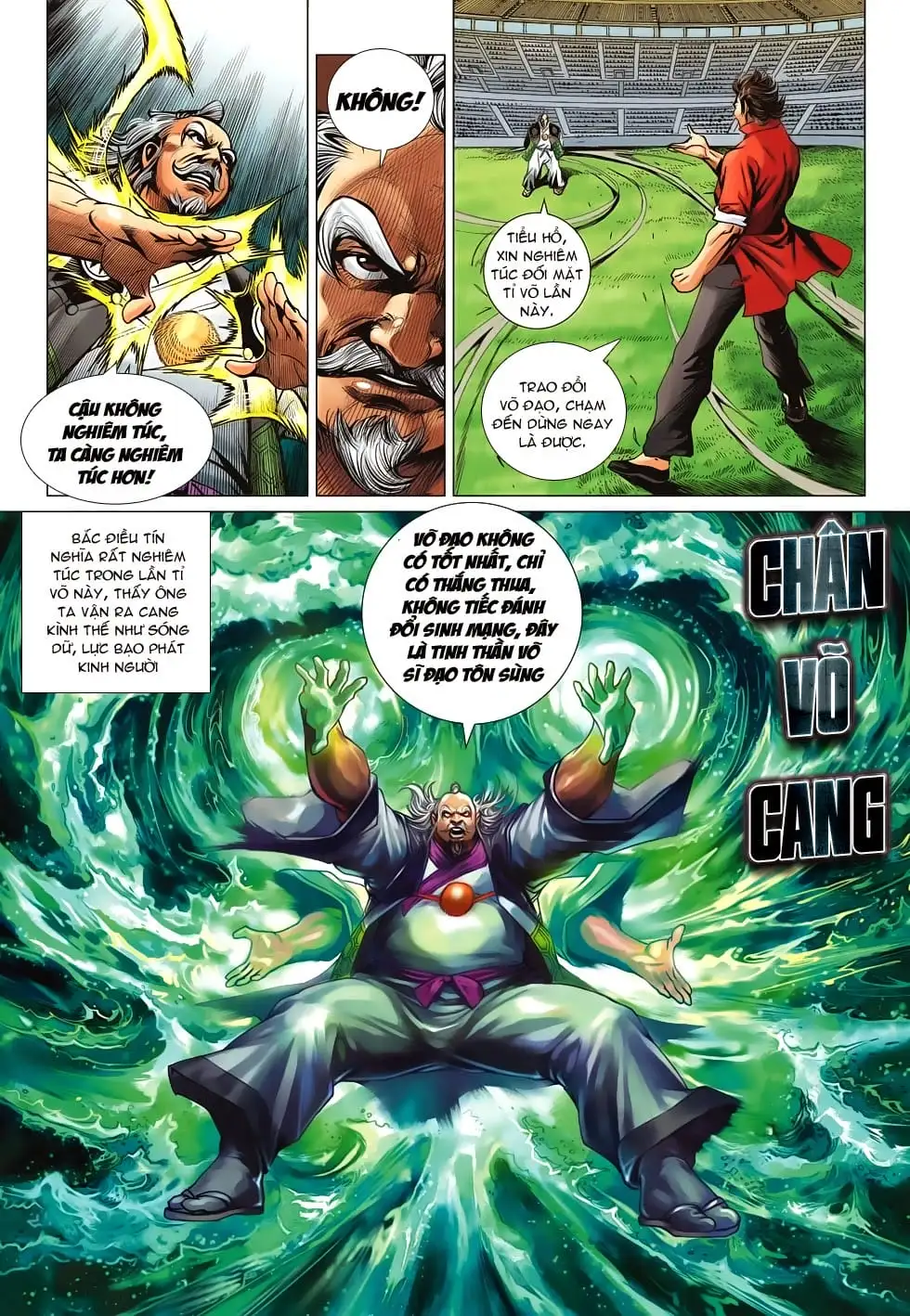 Truyện Tranh Tân Tác Long Hổ Môn trang 4