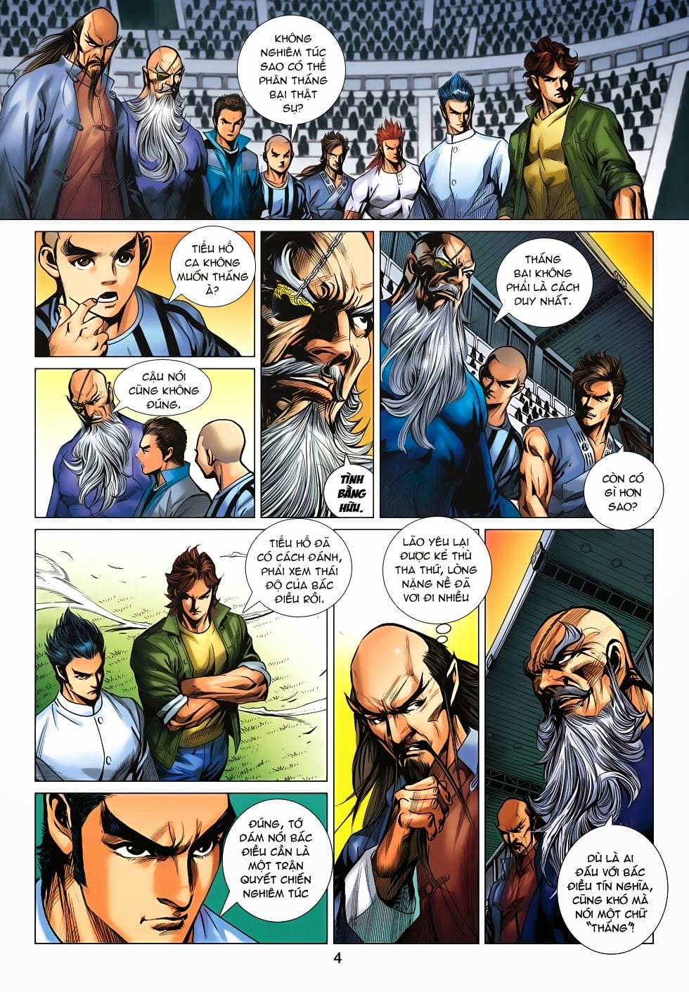 Truyện Tranh Tân Tác Long Hổ Môn trang 4