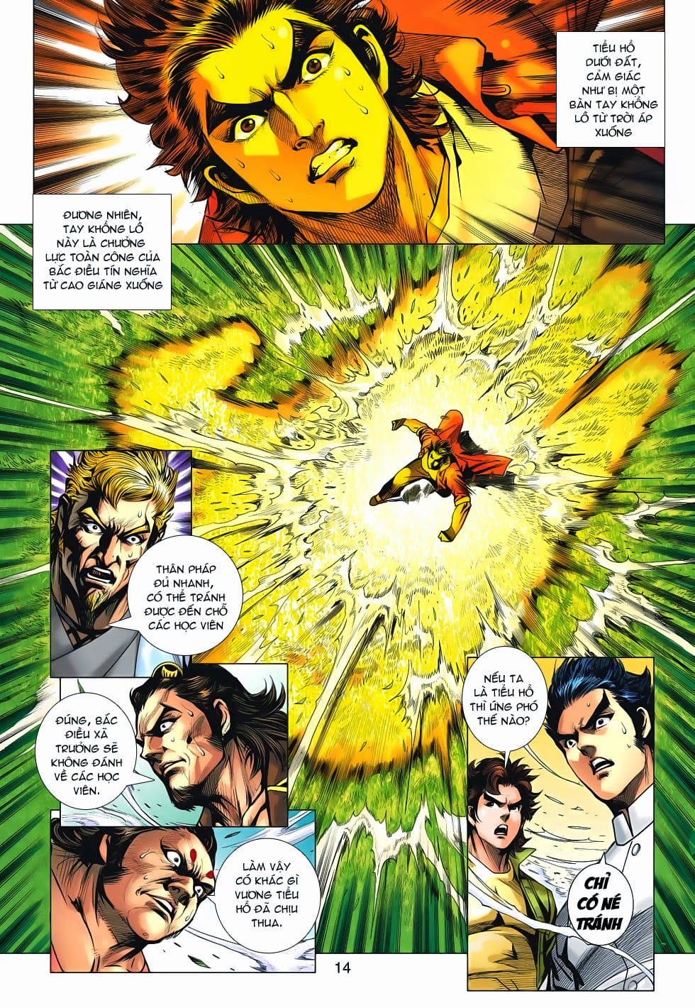 Truyện Tranh Tân Tác Long Hổ Môn trang 4