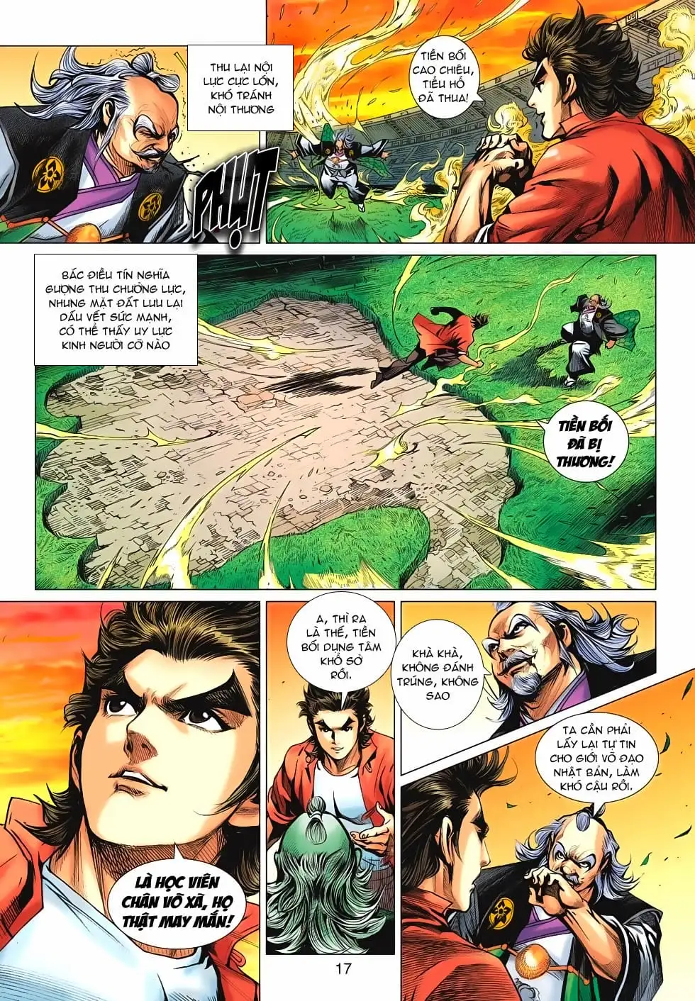 Truyện Tranh Tân Tác Long Hổ Môn trang 4