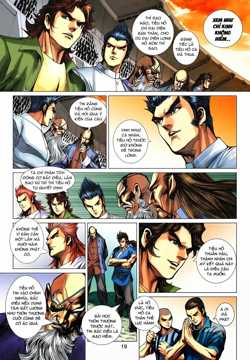 Truyện Tranh Tân Tác Long Hổ Môn trang 4