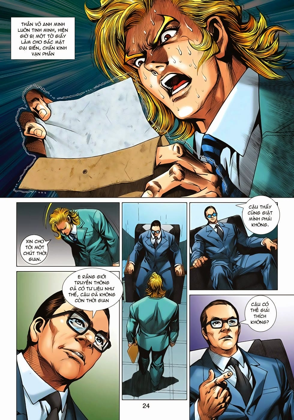 Truyện Tranh Tân Tác Long Hổ Môn trang 4