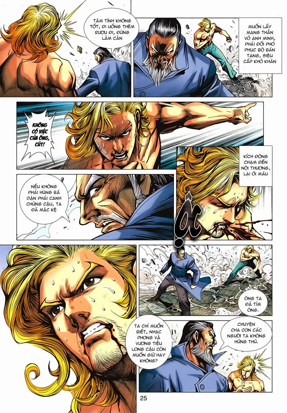 Truyện Tranh Tân Tác Long Hổ Môn trang 4