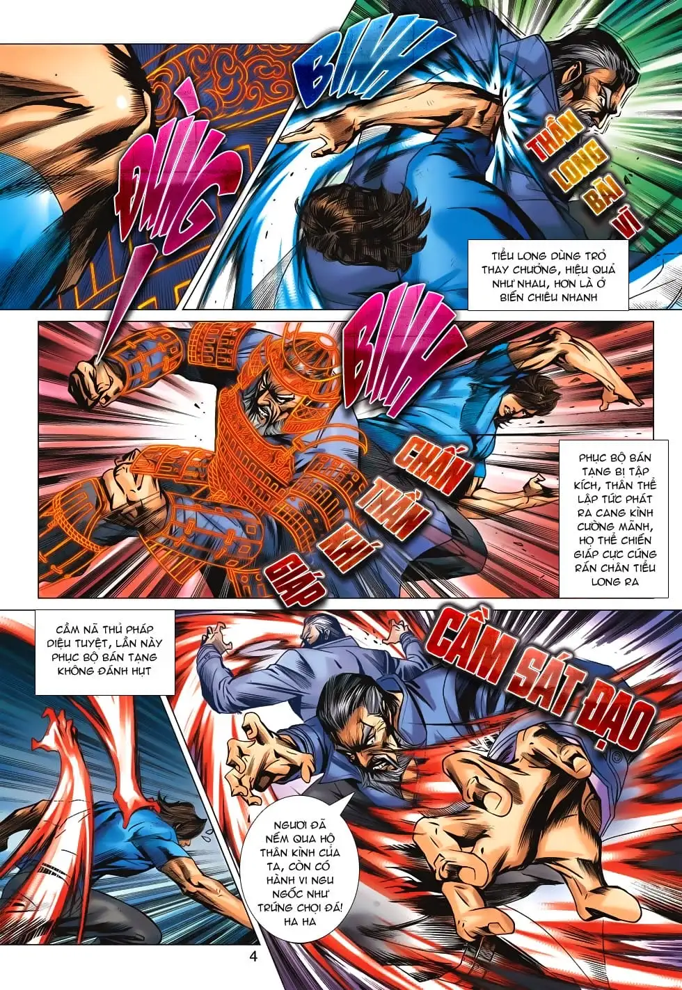 Truyện Tranh Tân Tác Long Hổ Môn trang 4