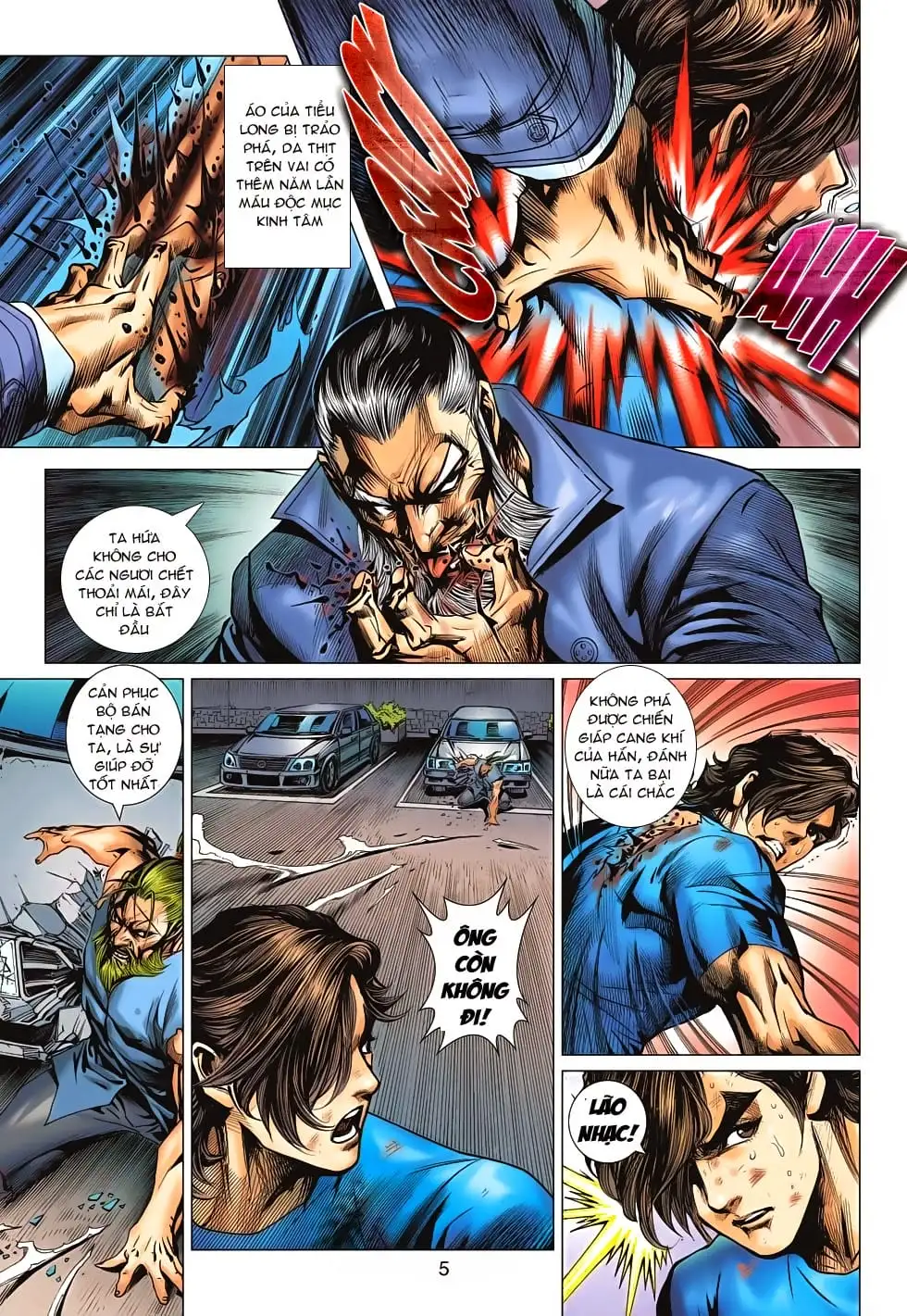 Truyện Tranh Tân Tác Long Hổ Môn trang 4