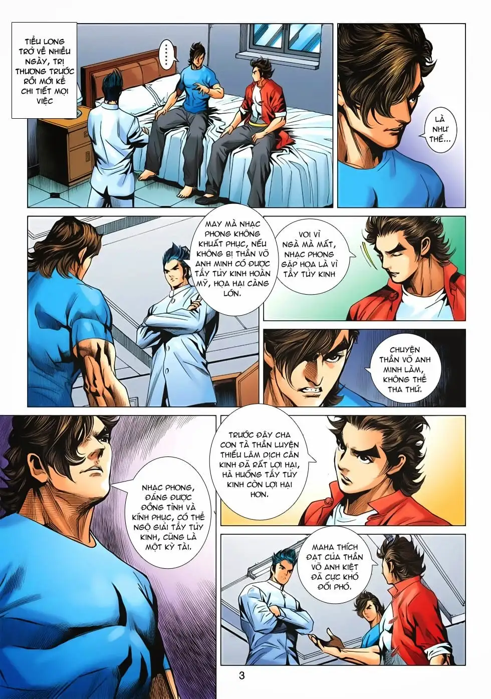 Truyện Tranh Tân Tác Long Hổ Môn trang 4