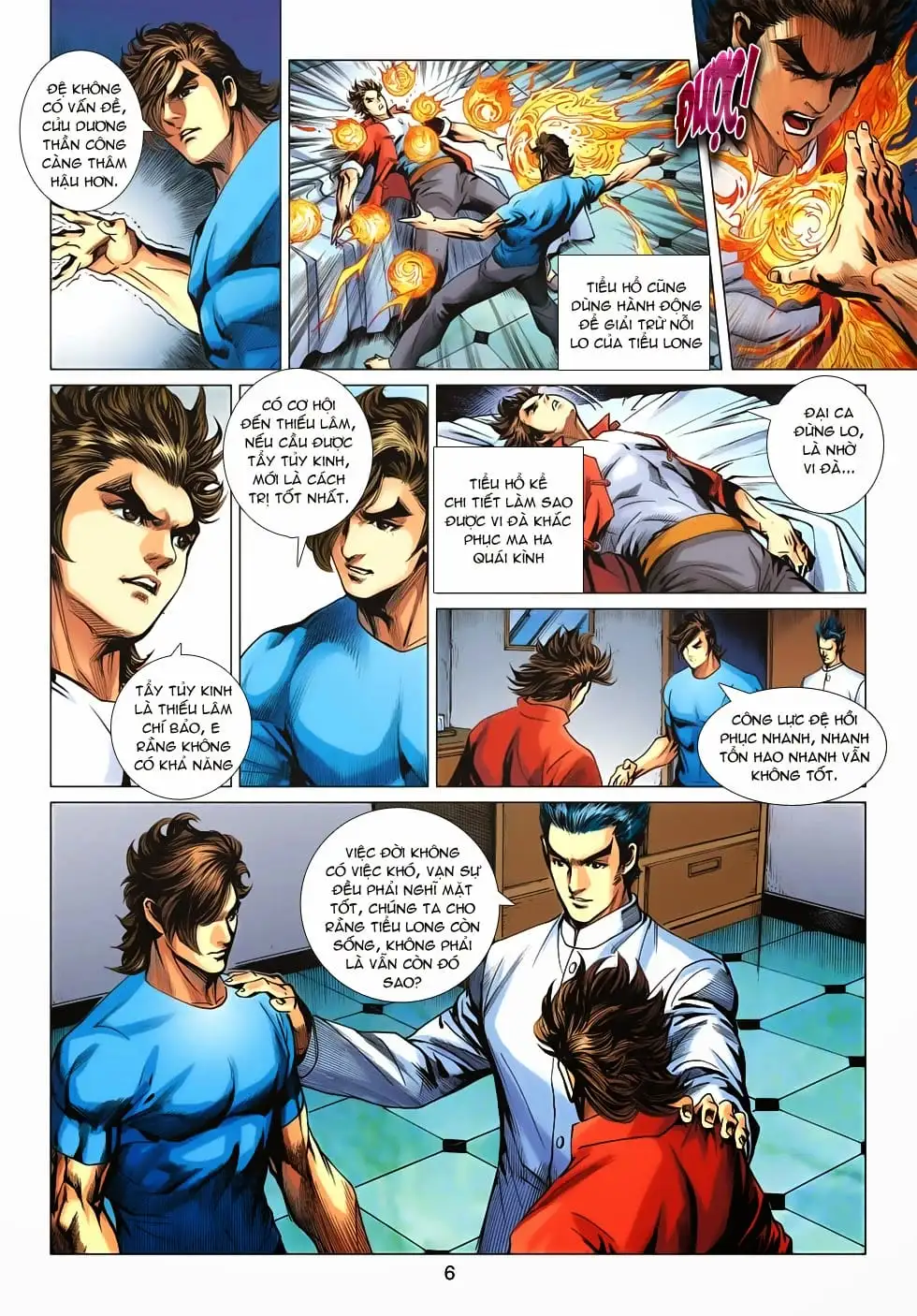 Truyện Tranh Tân Tác Long Hổ Môn trang 4