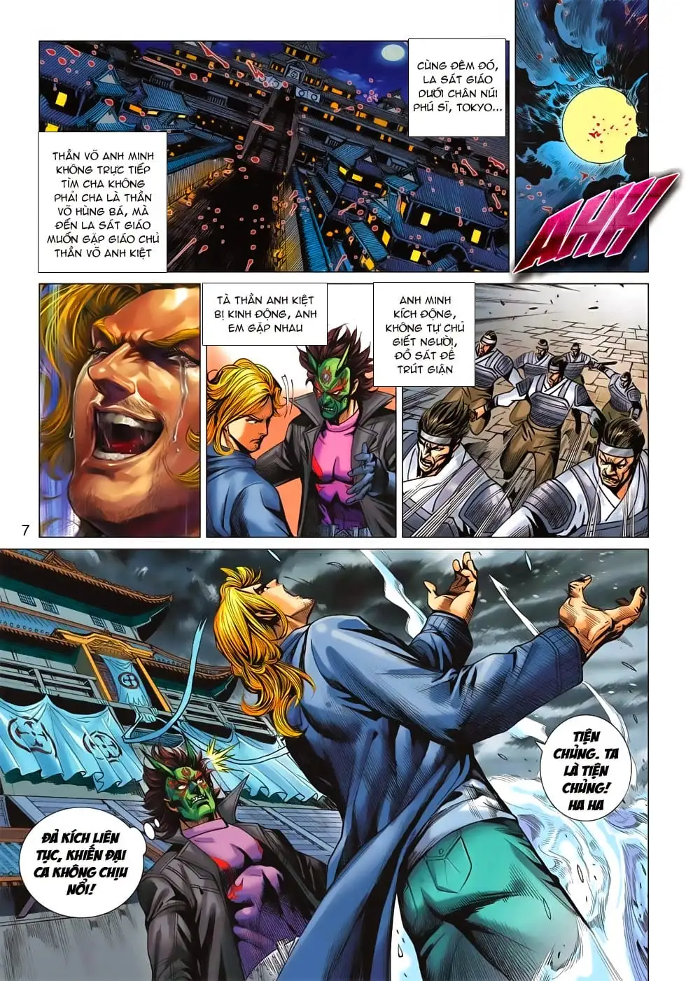 Truyện Tranh Tân Tác Long Hổ Môn trang 4