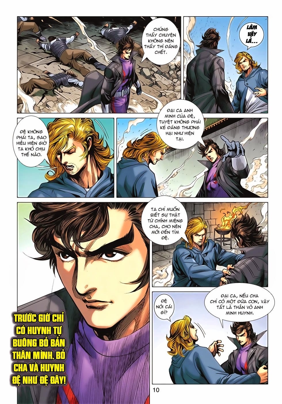 Truyện Tranh Tân Tác Long Hổ Môn trang 4