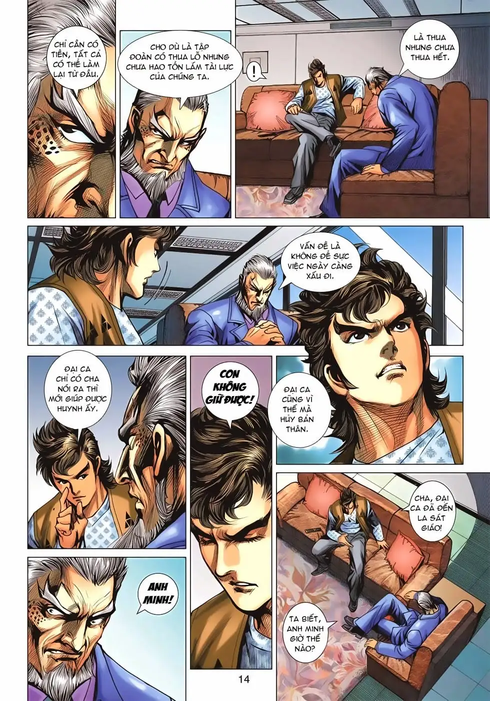 Truyện Tranh Tân Tác Long Hổ Môn trang 4