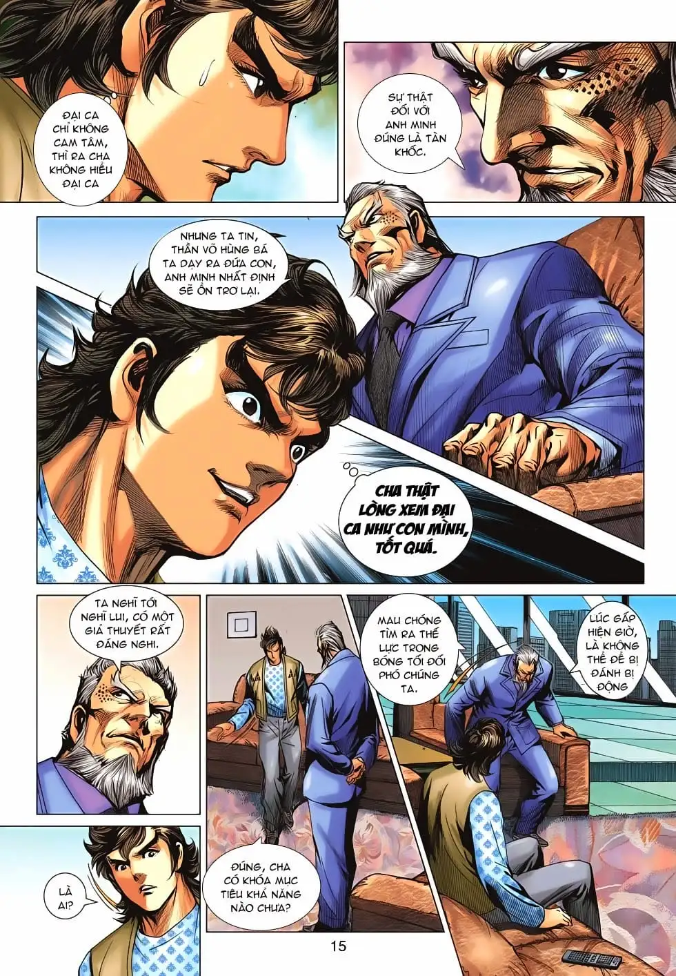 Truyện Tranh Tân Tác Long Hổ Môn trang 4