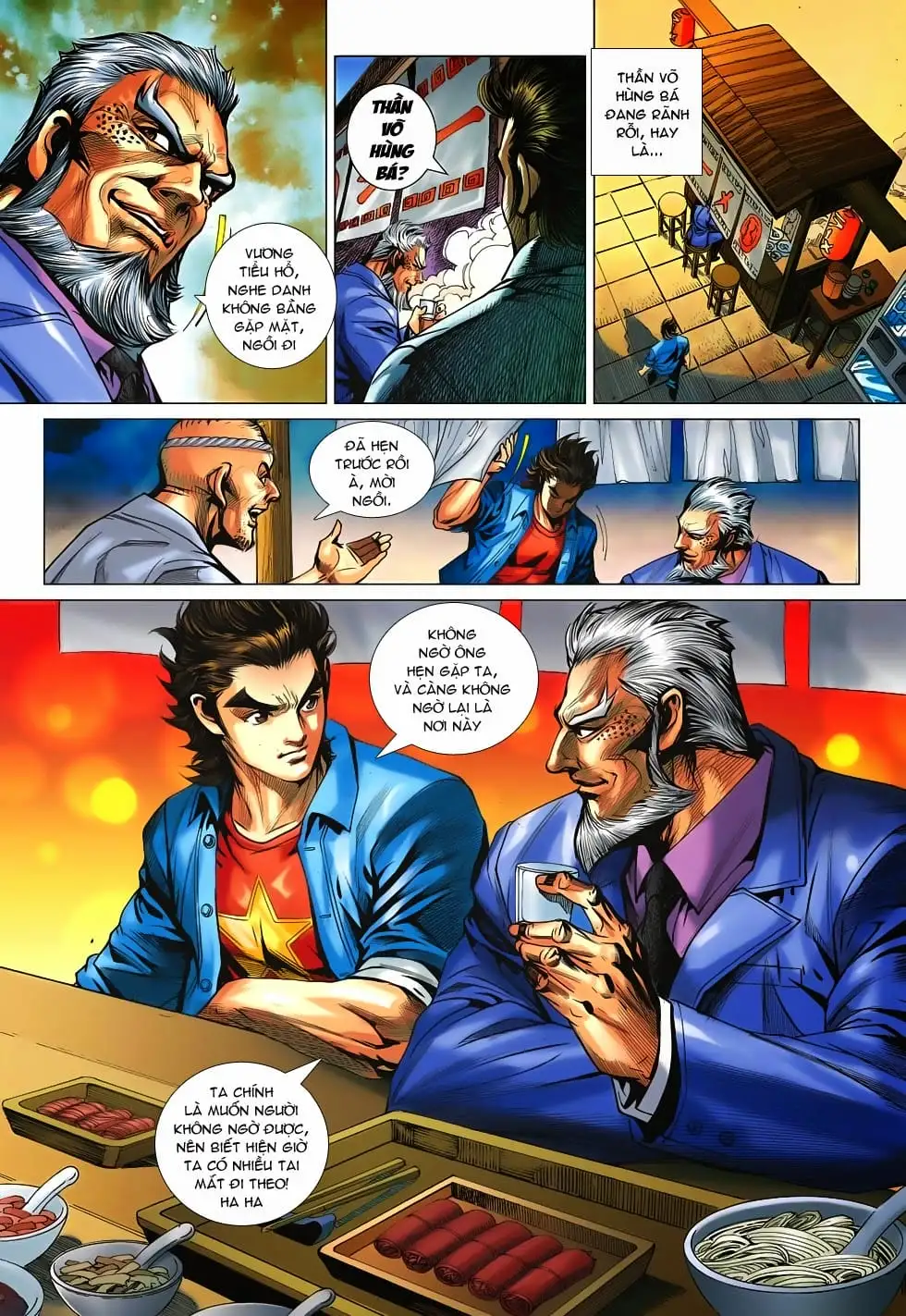 Truyện Tranh Tân Tác Long Hổ Môn trang 4