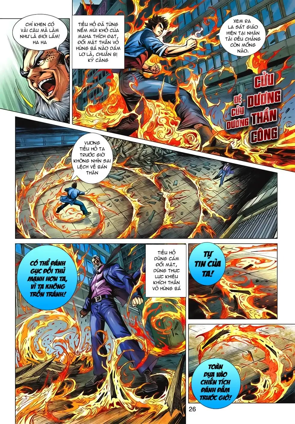 Truyện Tranh Tân Tác Long Hổ Môn trang 4