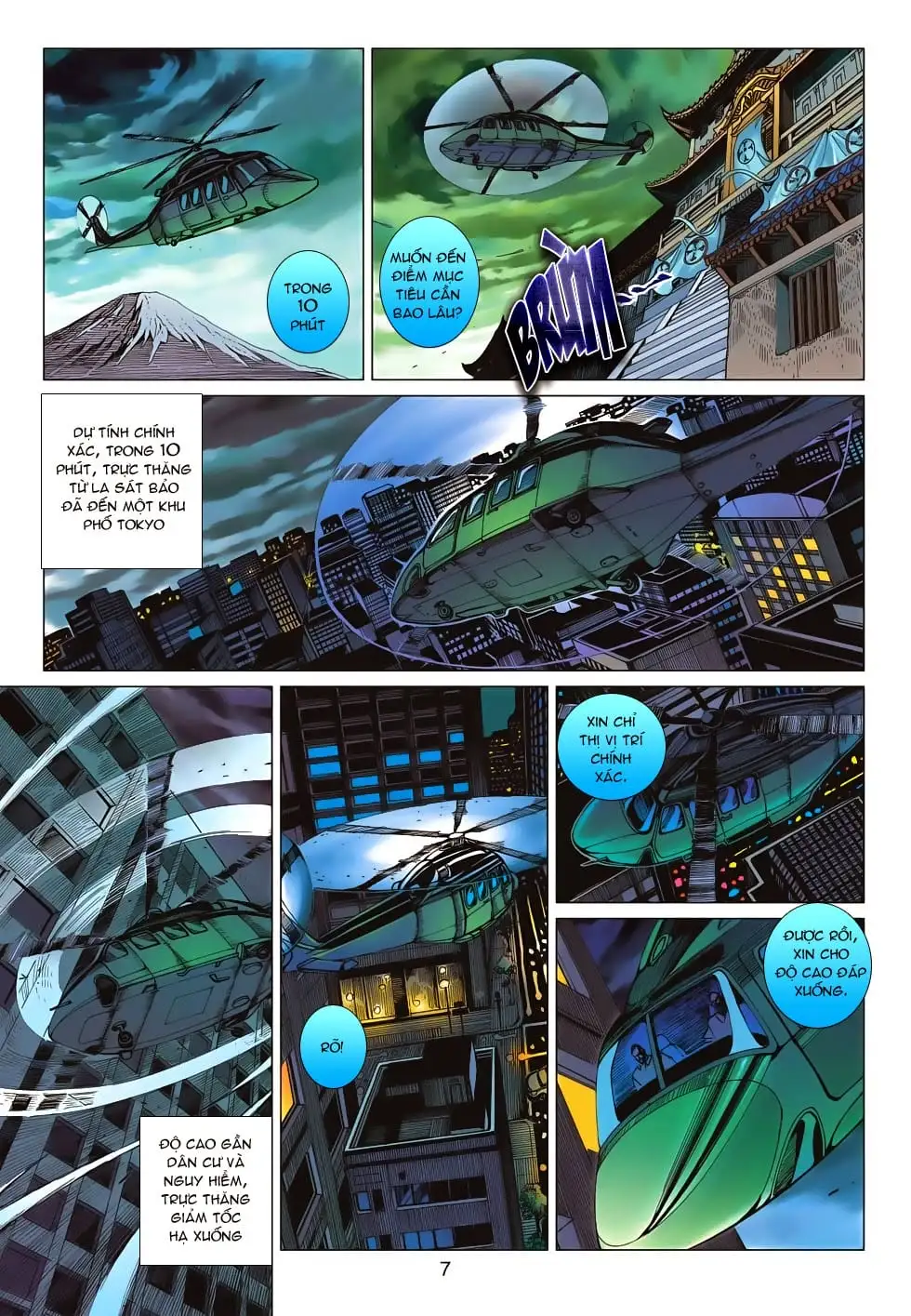 Truyện Tranh Tân Tác Long Hổ Môn trang 4