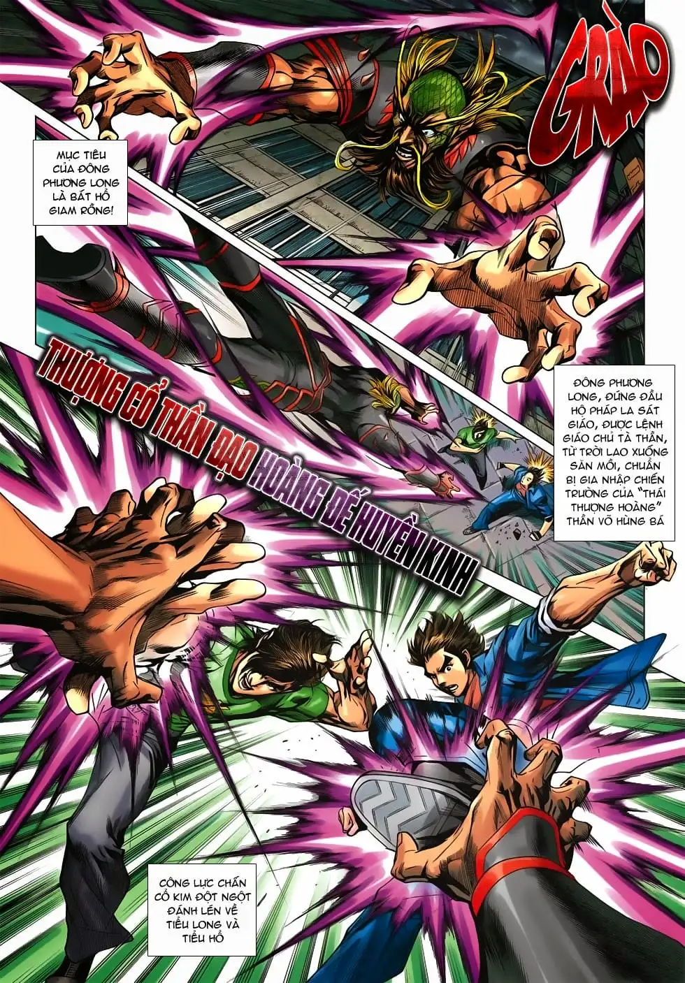 Truyện Tranh Tân Tác Long Hổ Môn trang 4