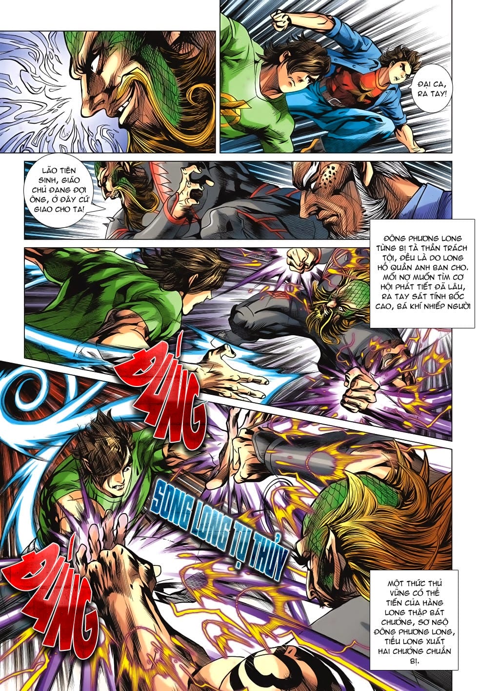 Truyện Tranh Tân Tác Long Hổ Môn trang 4