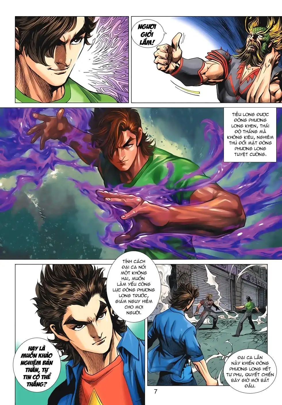Truyện Tranh Tân Tác Long Hổ Môn trang 4