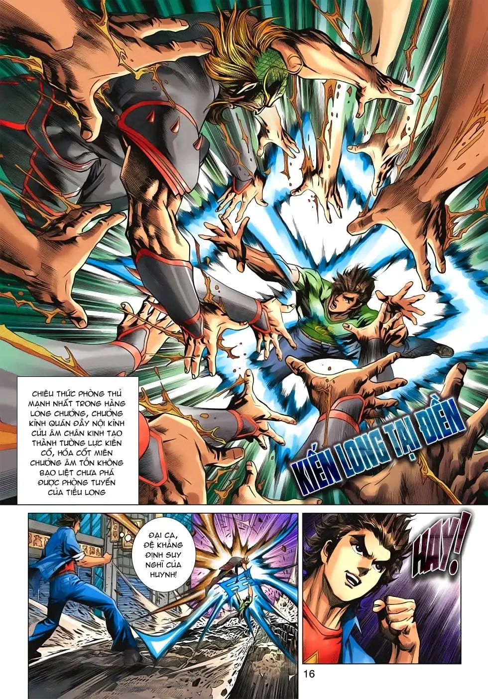 Truyện Tranh Tân Tác Long Hổ Môn trang 4