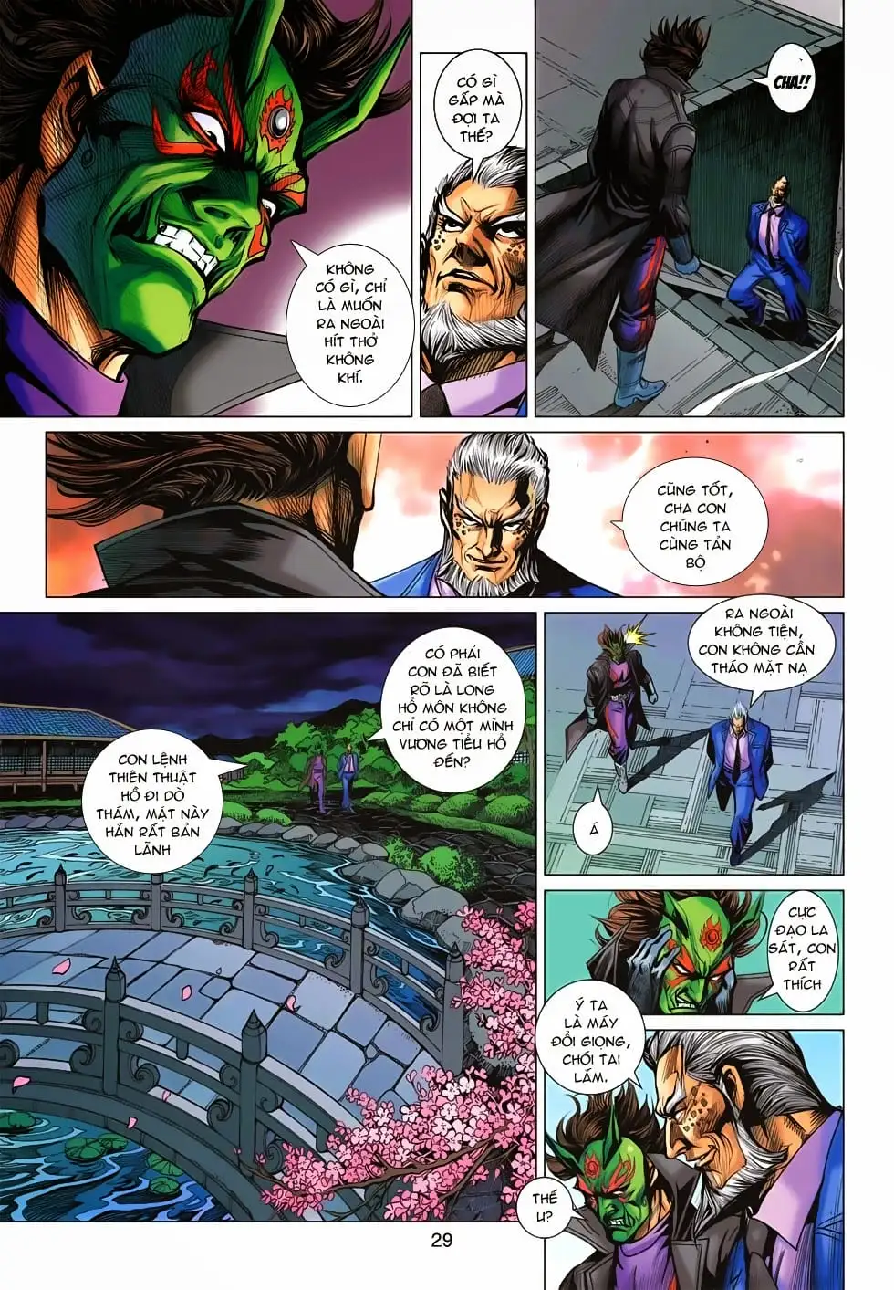 Truyện Tranh Tân Tác Long Hổ Môn trang 4