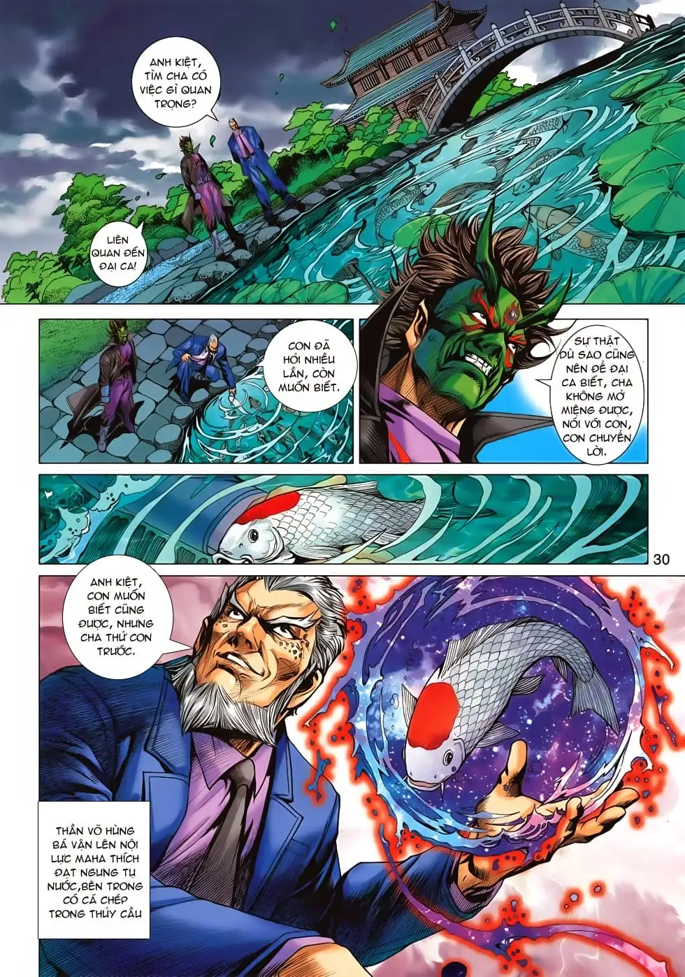 Truyện Tranh Tân Tác Long Hổ Môn trang 4