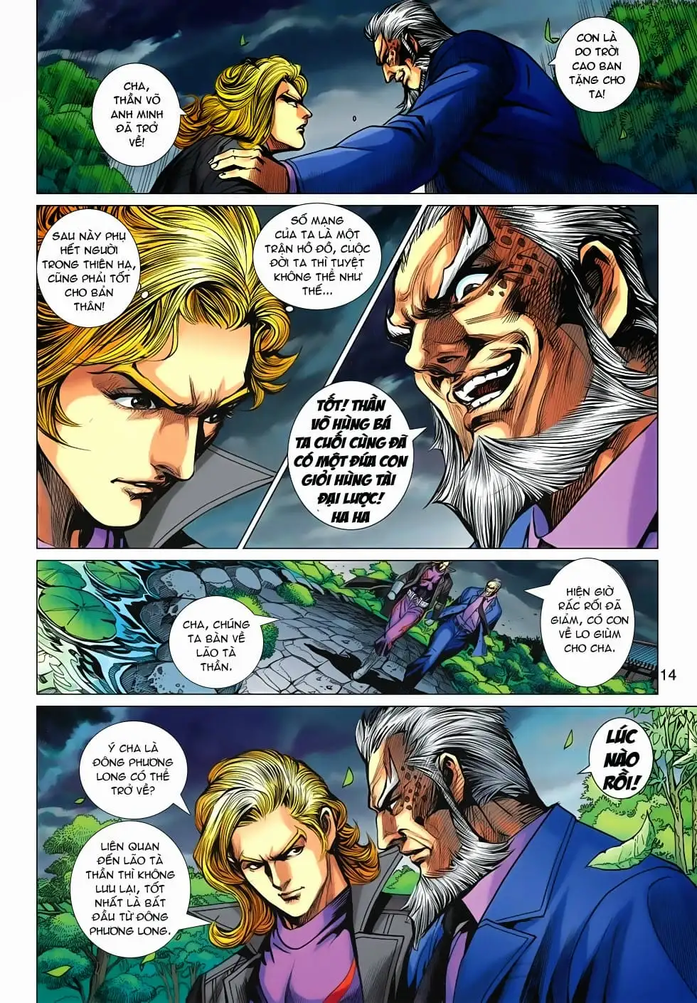 Truyện Tranh Tân Tác Long Hổ Môn trang 4