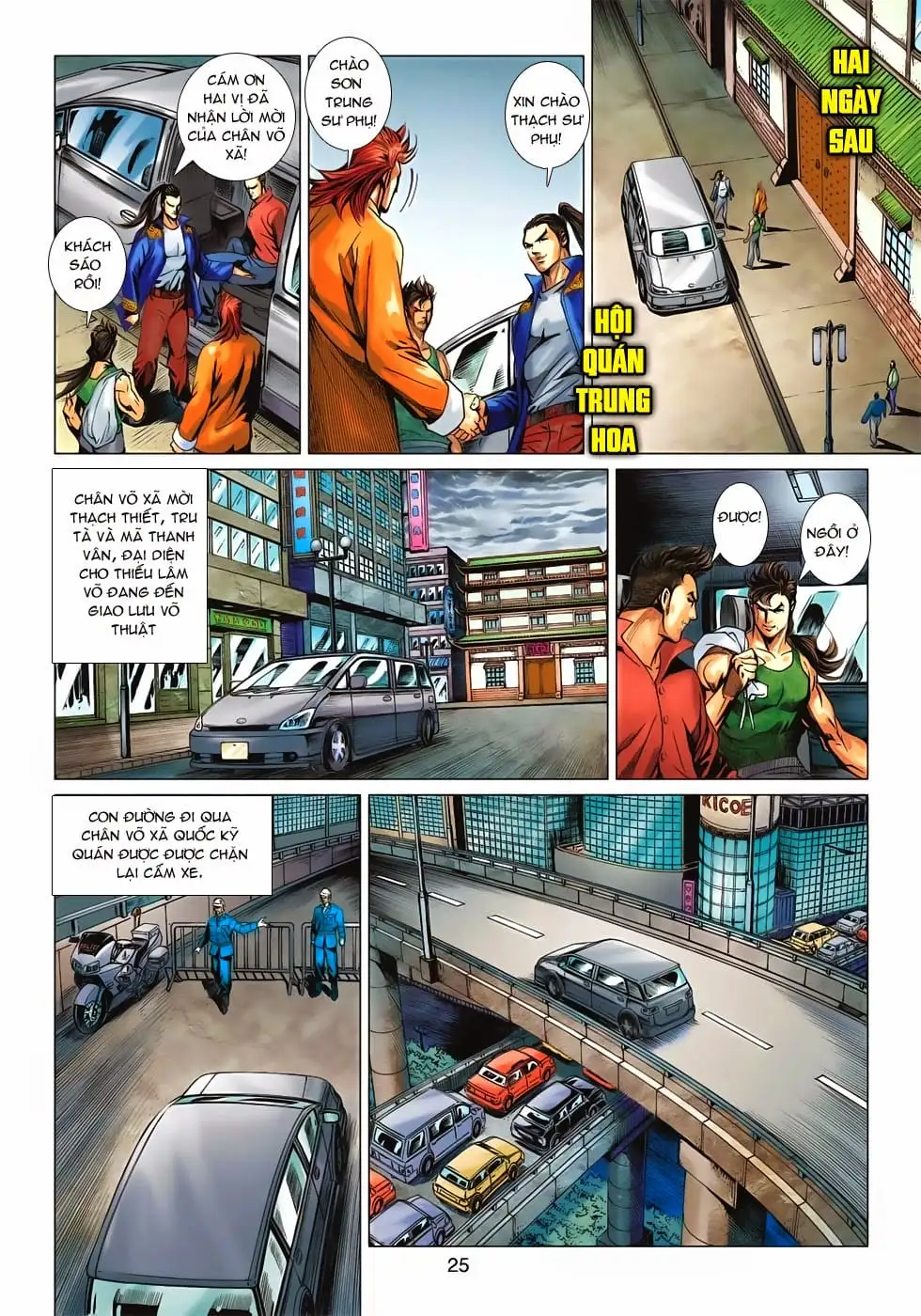 Truyện Tranh Tân Tác Long Hổ Môn trang 4