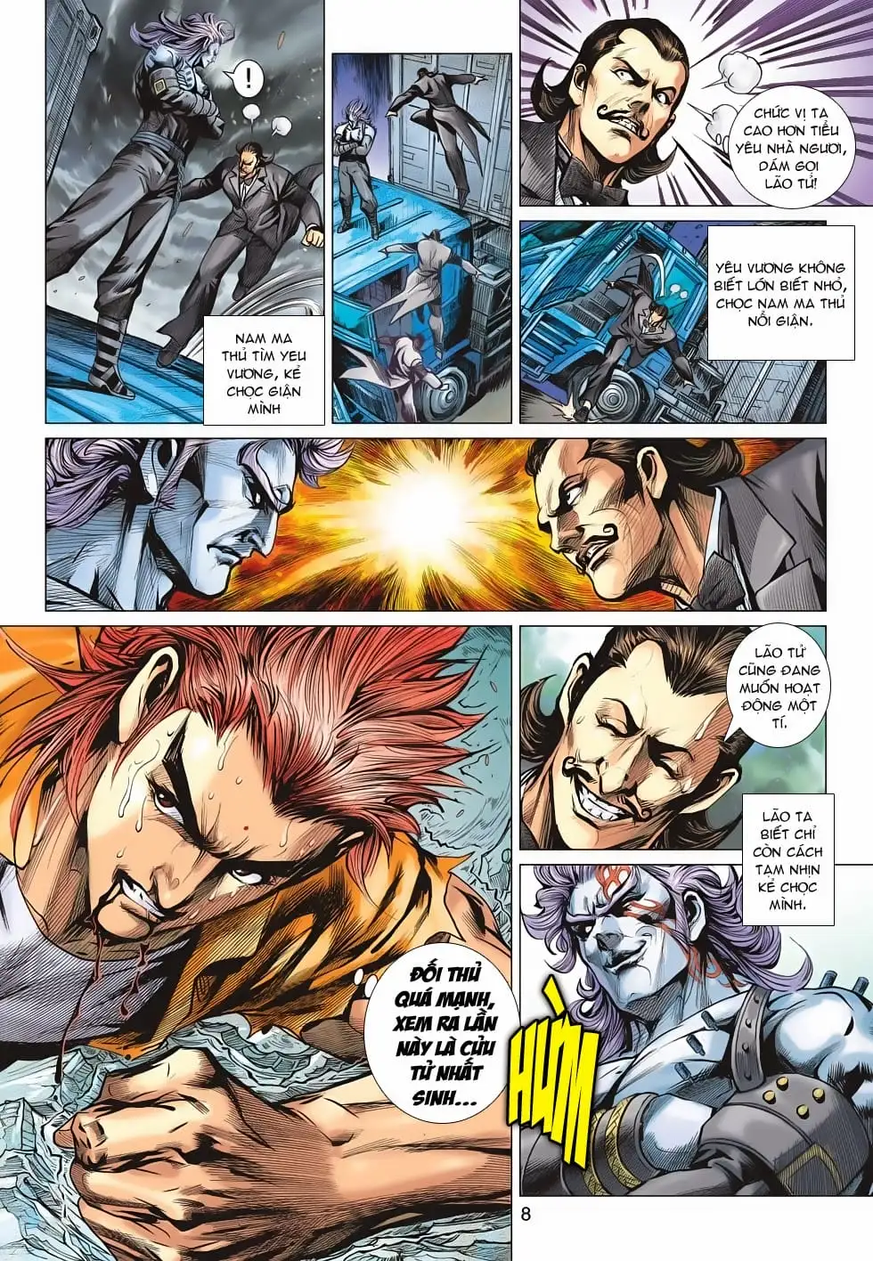 Truyện Tranh Tân Tác Long Hổ Môn trang 4