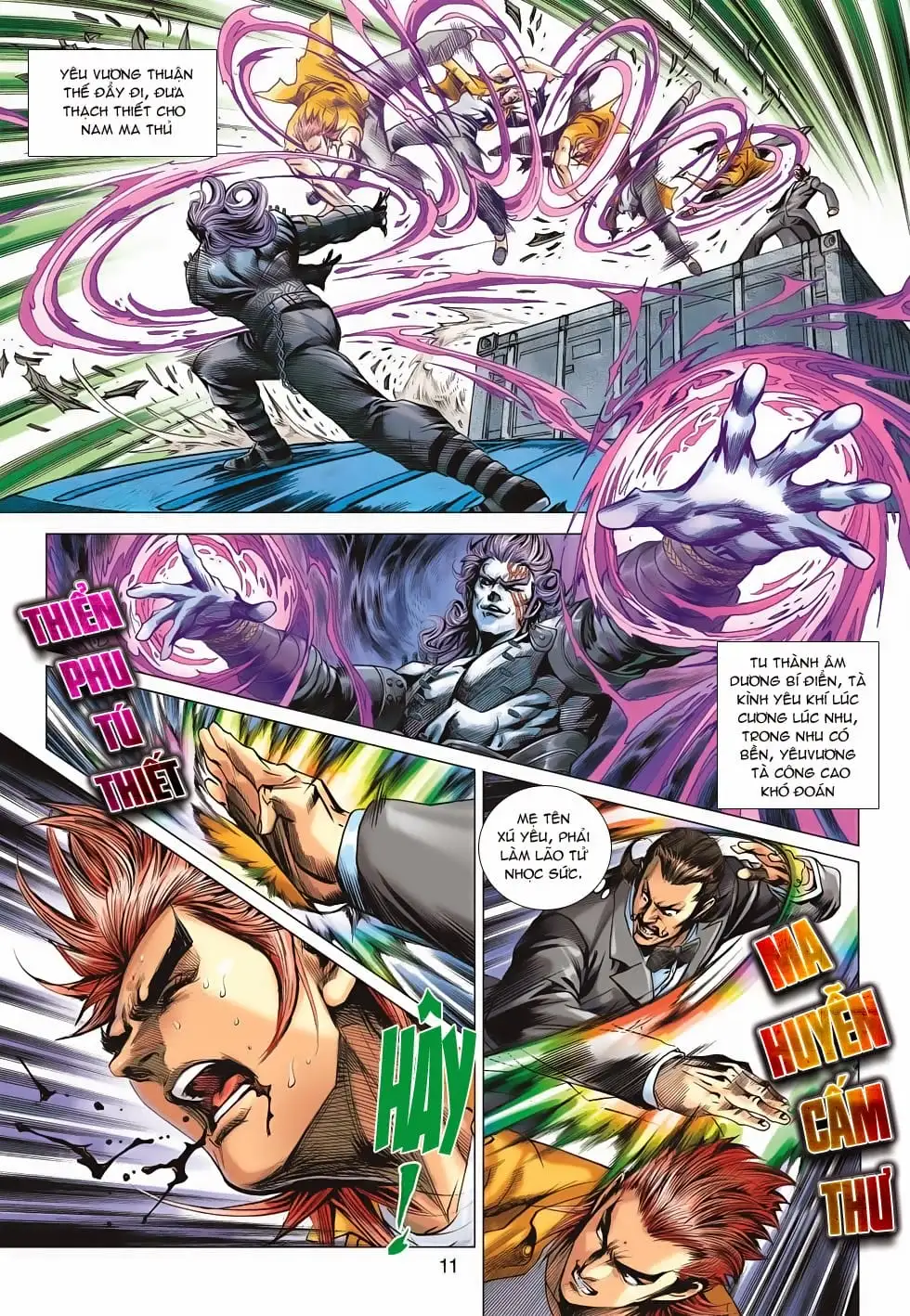 Truyện Tranh Tân Tác Long Hổ Môn trang 4