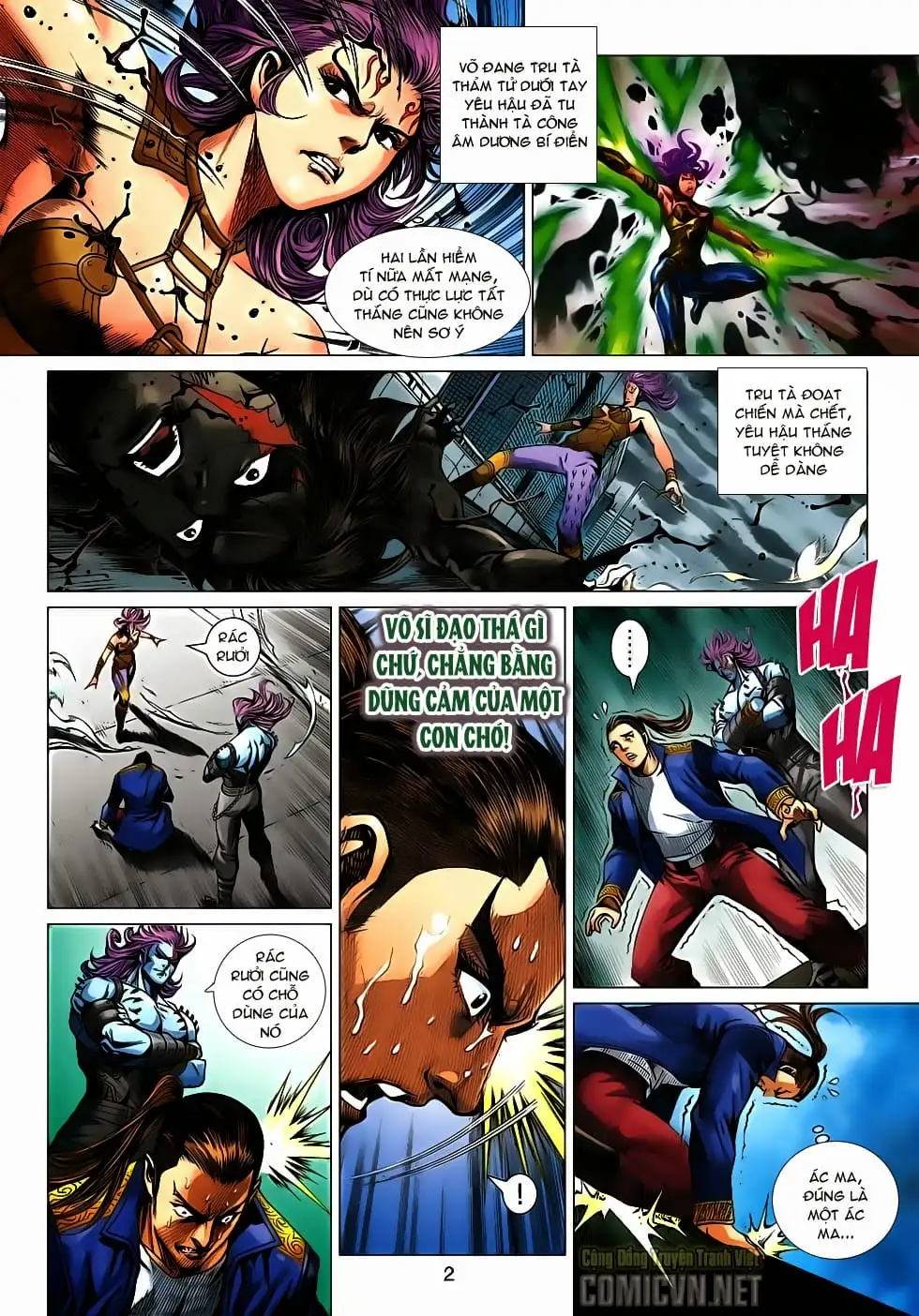 Truyện Tranh Tân Tác Long Hổ Môn trang 4